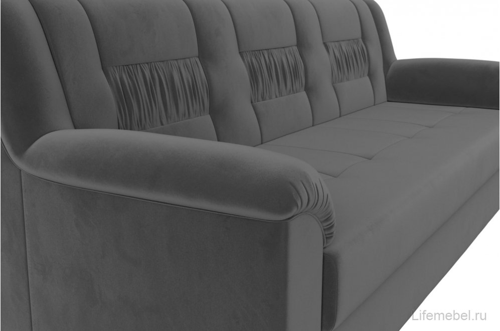 Диван Терра-М серый велюр