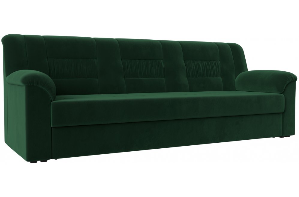 Диван Карелия зеленый велюр