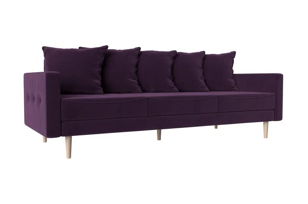 Диван Картес фиолетовый велюр