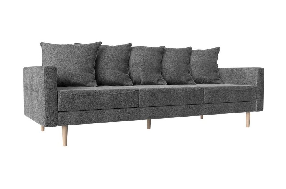 Диван Картес серая рогожка