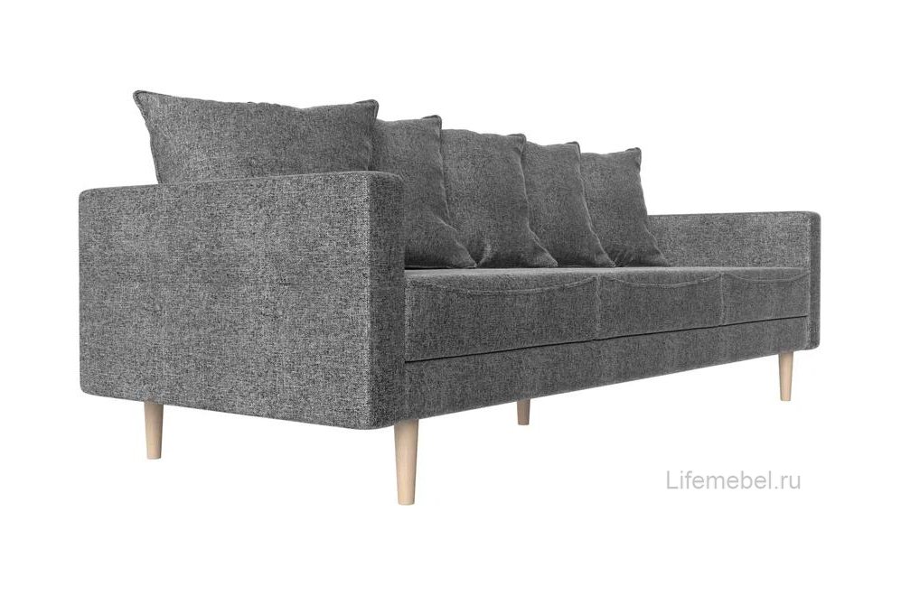 Диван Картес серая рогожка