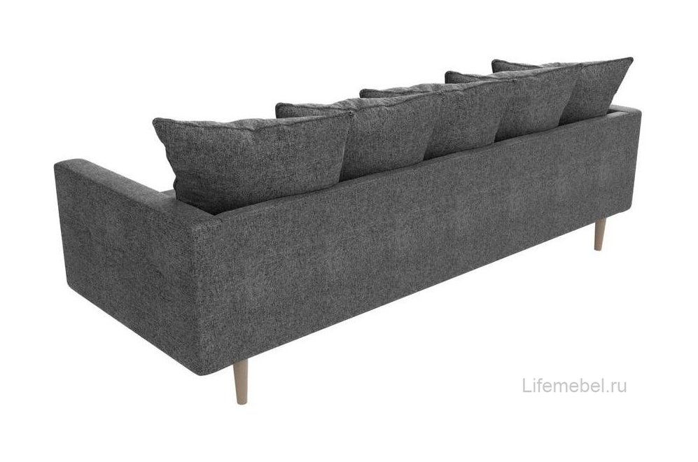 Диван Картес серая рогожка