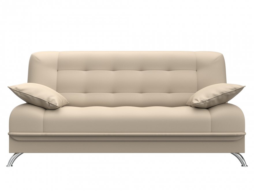 Диван-книжка Юнона экокожа бежевый