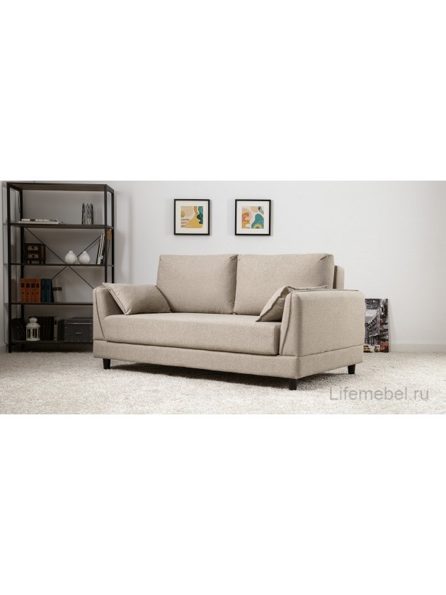 Диван Макс бежевый жаккард