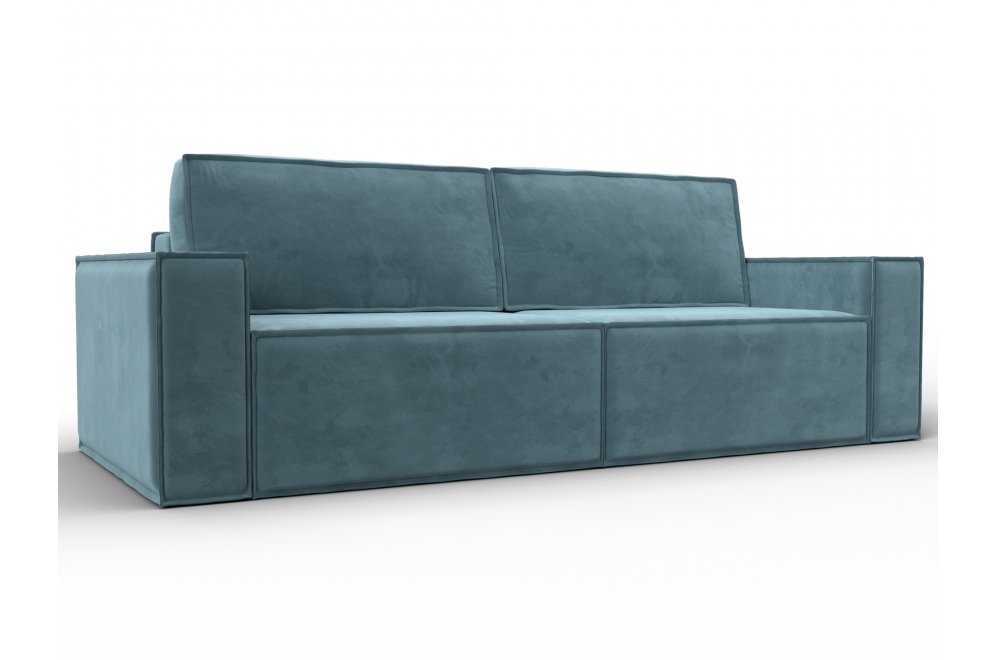 Диван Куба бирюзовый велюр