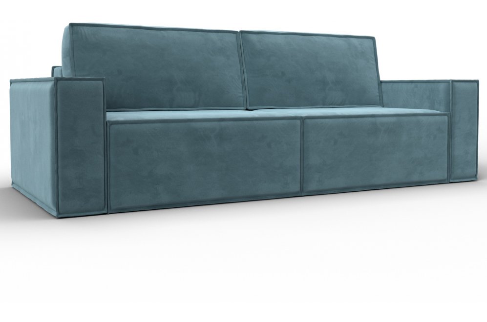 Диван Куба бирюзовый велюр