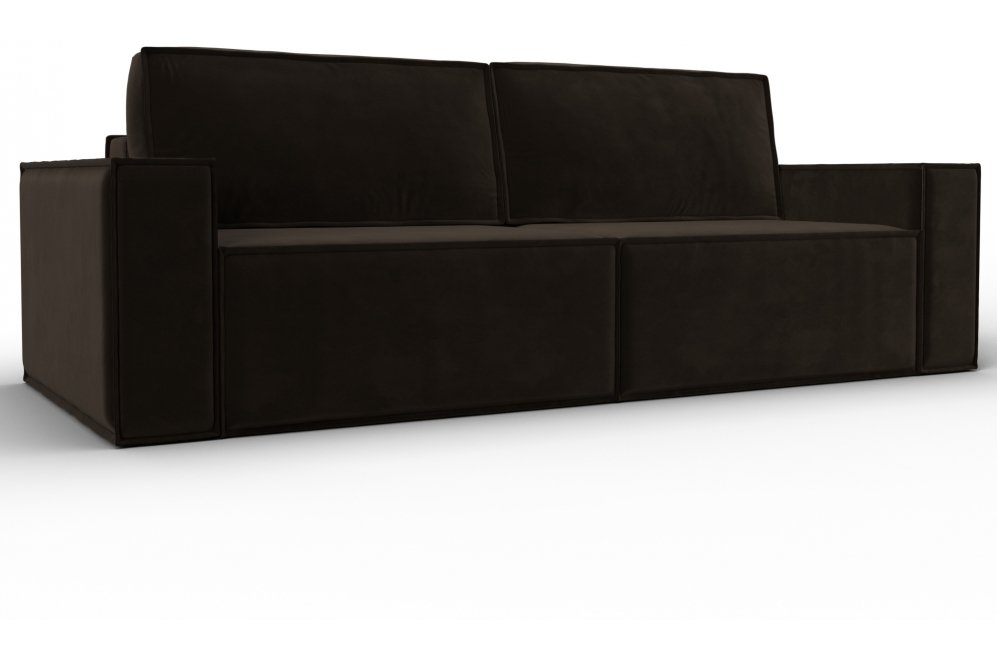 Диван Нова коричневый микровельвет