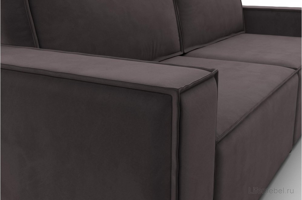 Диван Нова коричневый велюр