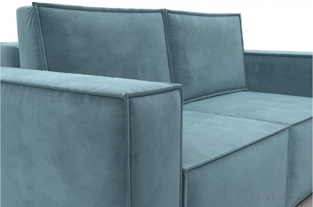 Диван Нова мини велюр бирюзовый