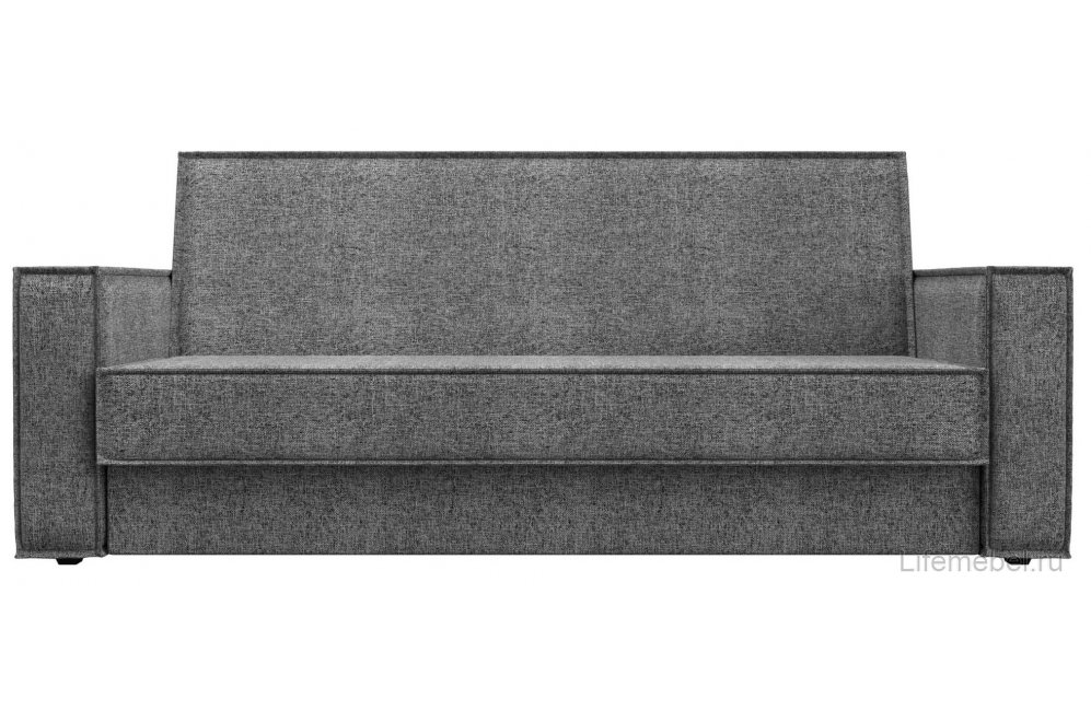 Диван Куба рогожка серый