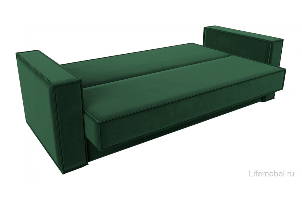 Диван Куба велюр зеленый