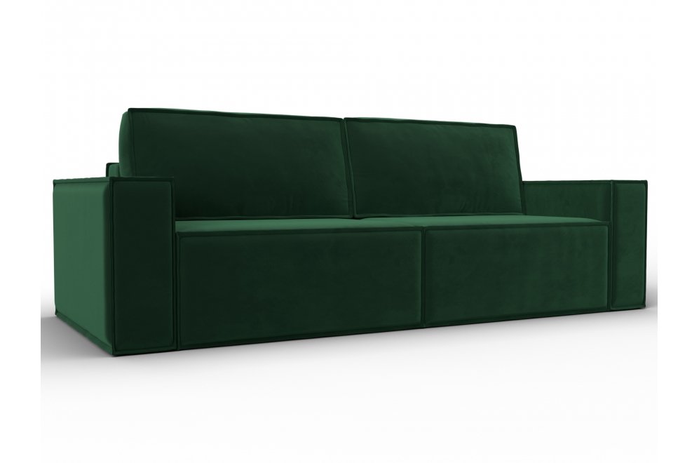 Диван Куба зеленый велюр
