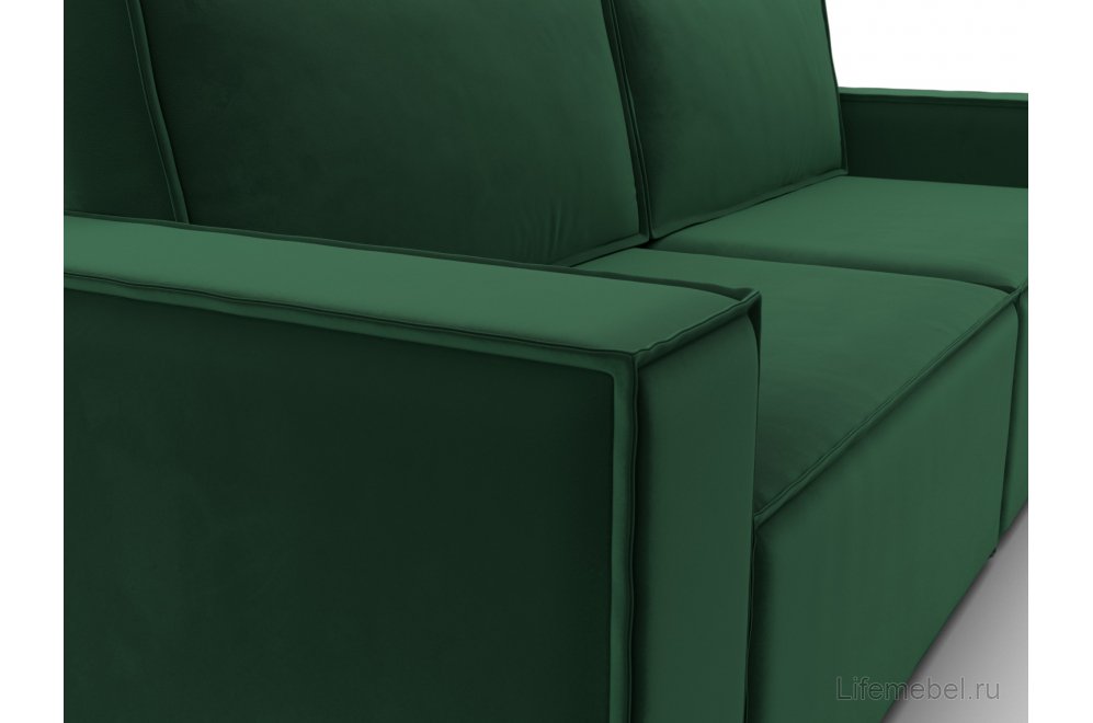 Диван Куба зеленый велюр