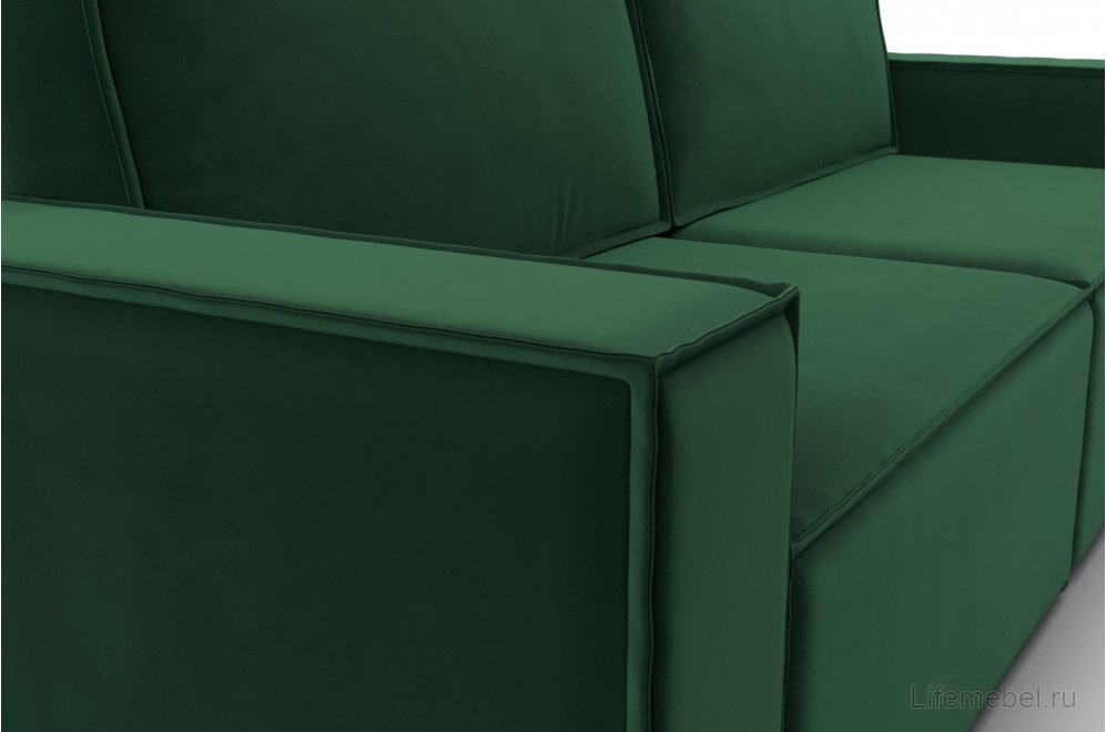 Диван Куба зеленый велюр