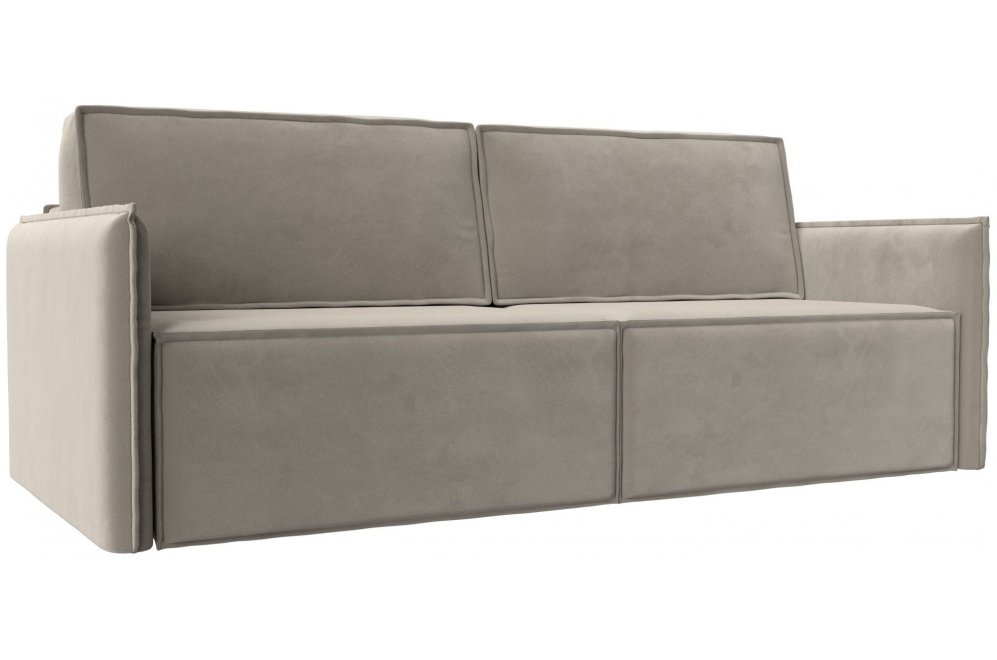 Диван Либерти бежевый микровельвет