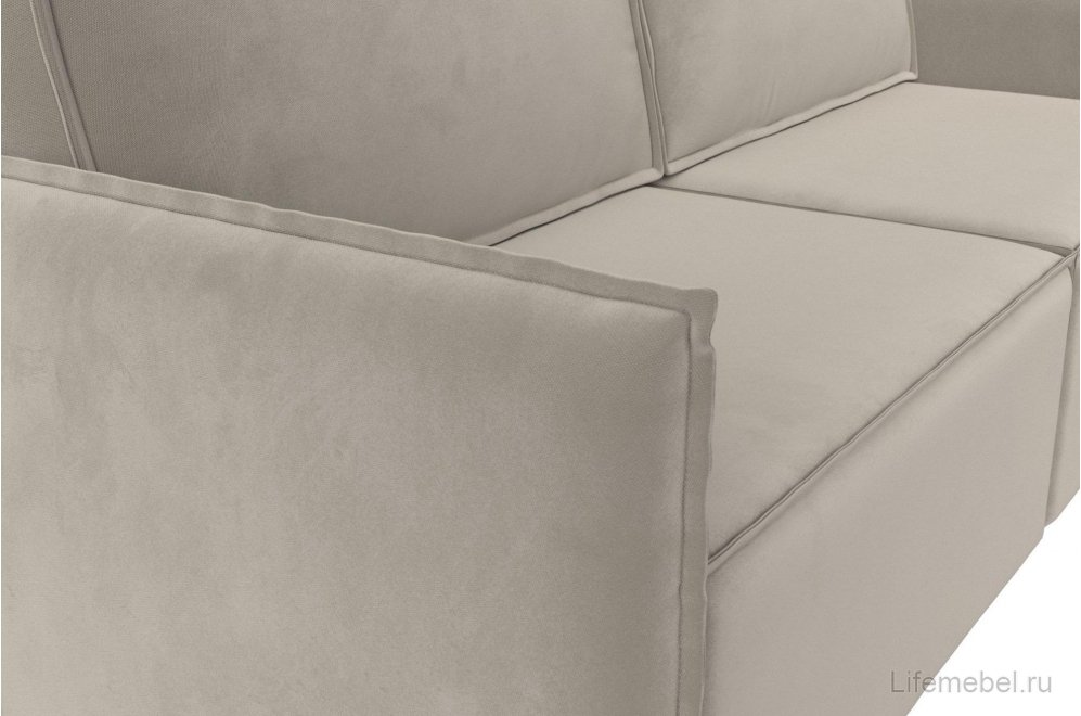 Диван Либерти бежевый микровельвет