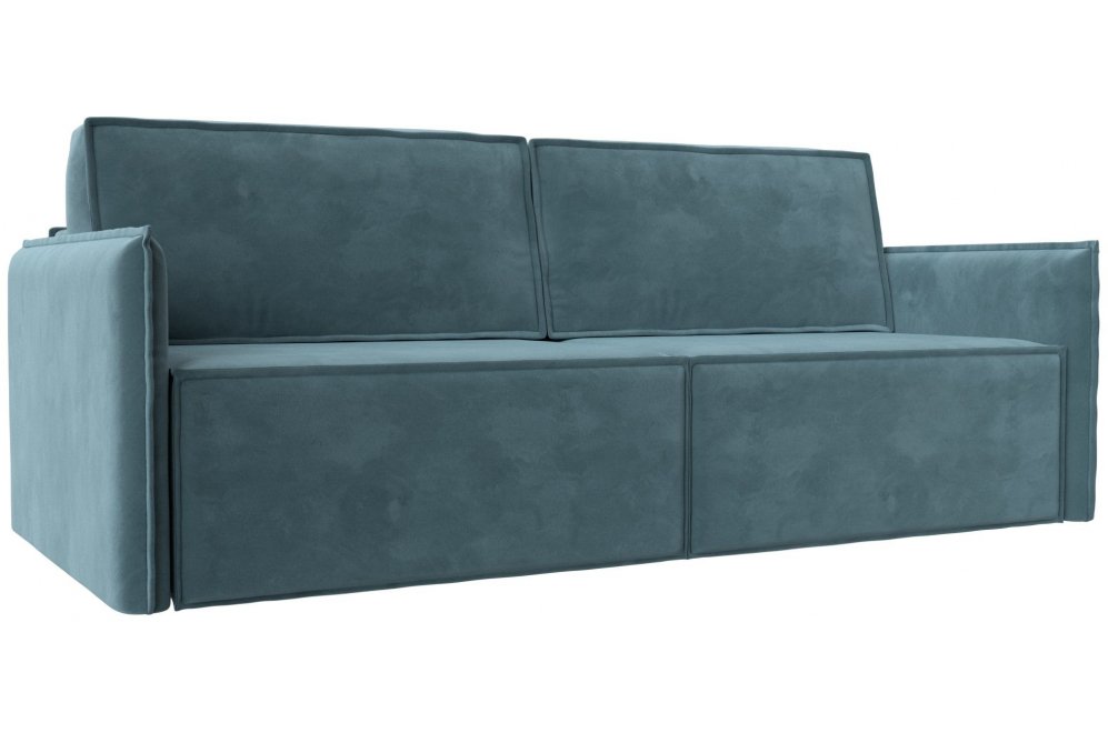 Диван Либерти бирюзовый велюр