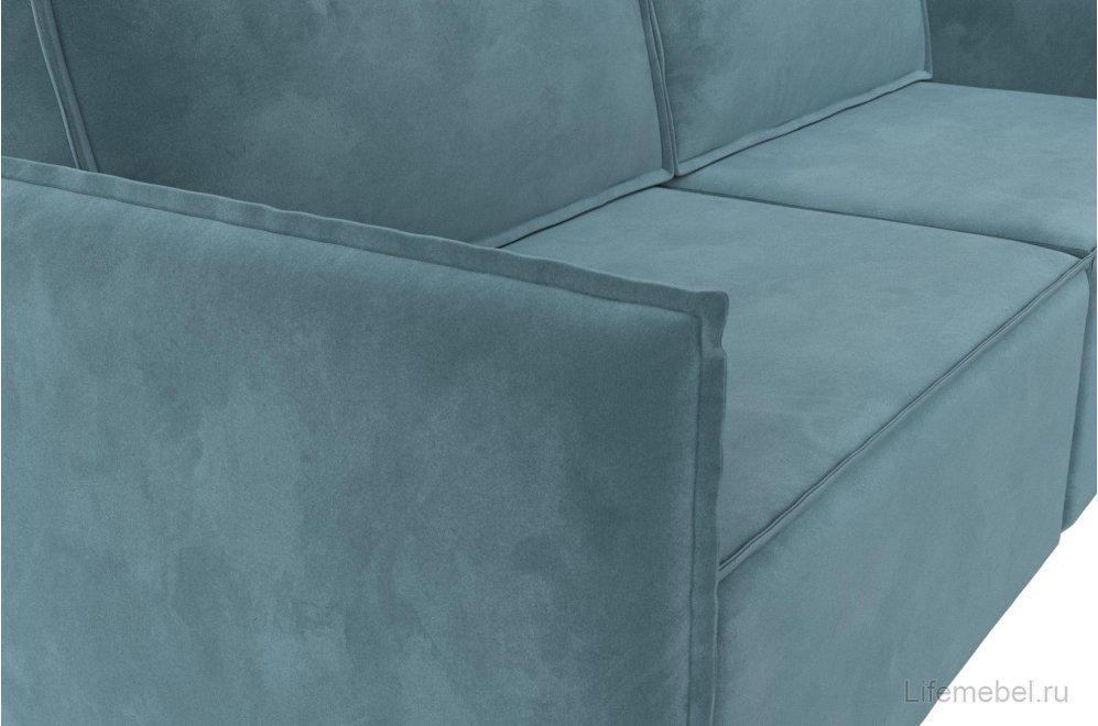 Диван Либерти бирюзовый велюр