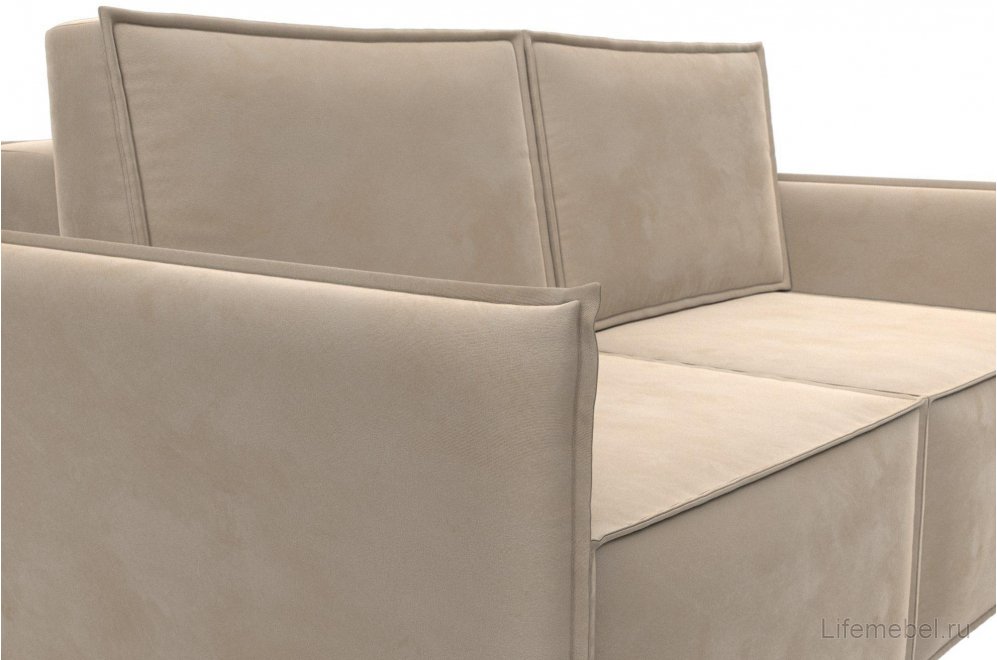Диван Урбан-Люкс велюр бежевый