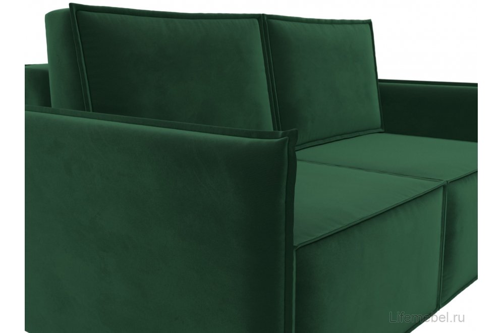 Диван Либерти велюр зеленый