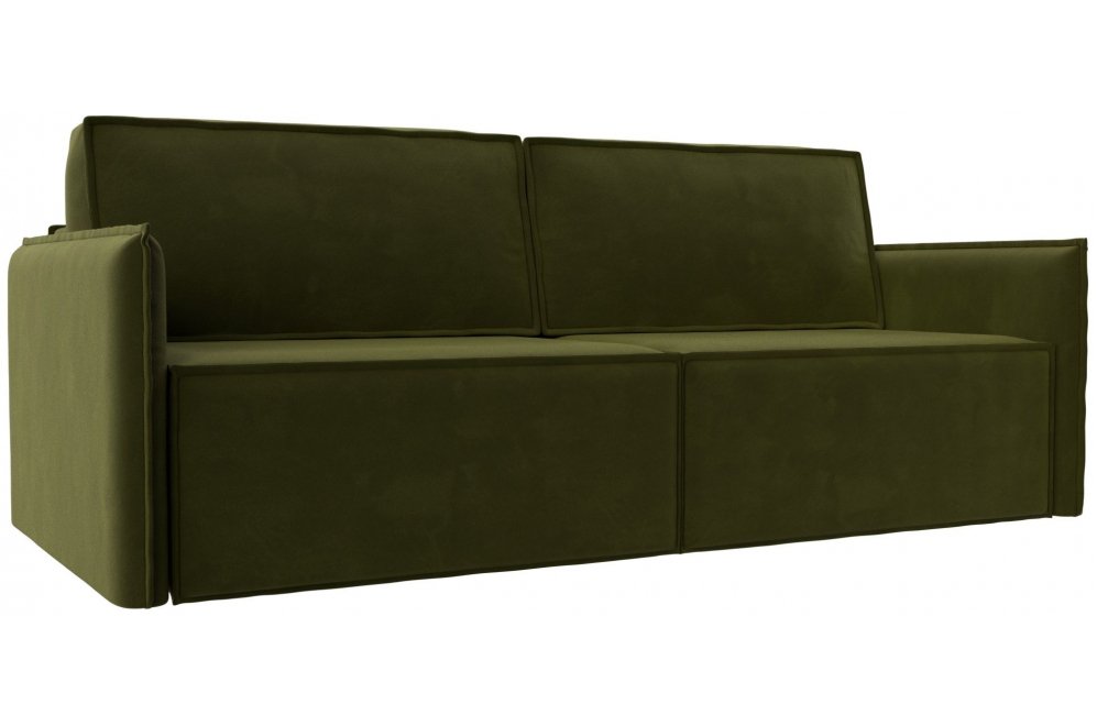 Диван Либерти зеленый микровельвет