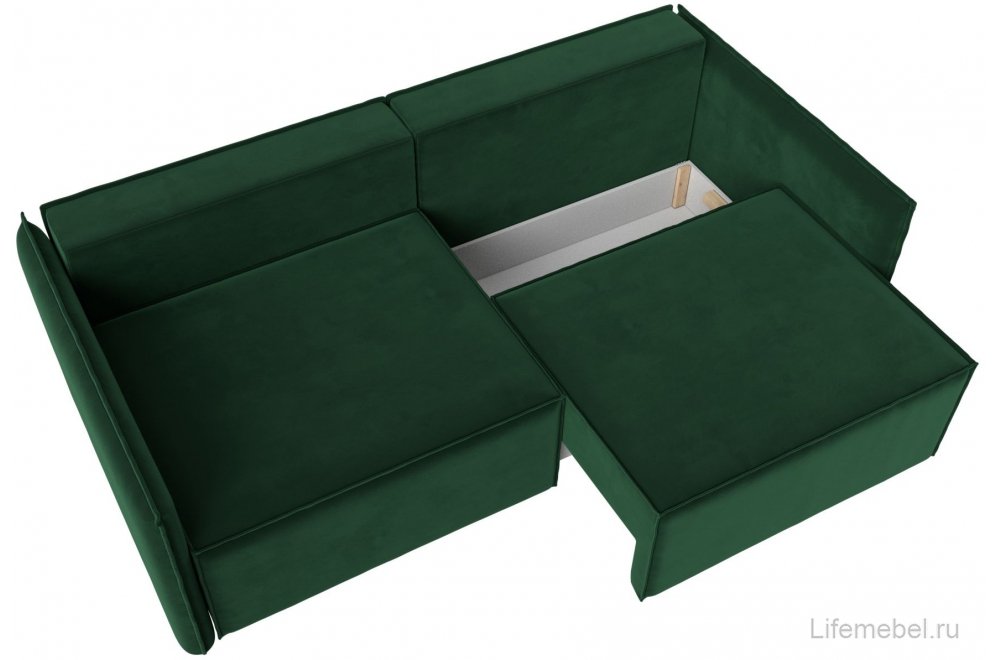 Диван Либерти зеленый велюр
