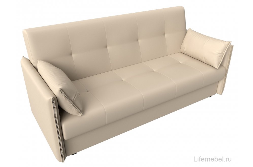 Диван Лига-018 экокожа бежевый