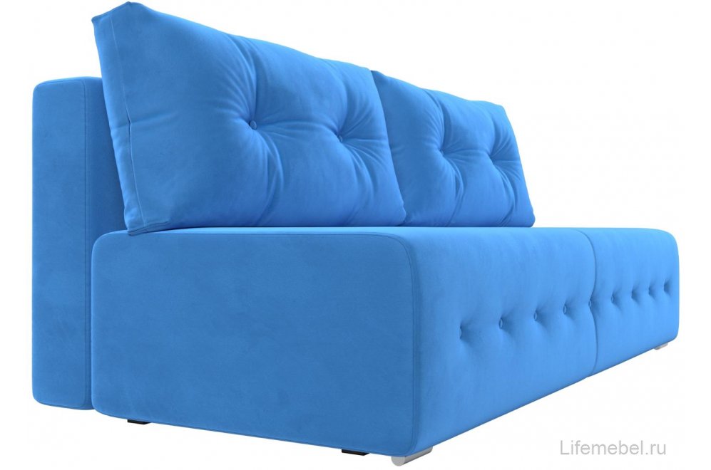 Диван Лондон голубой велюр