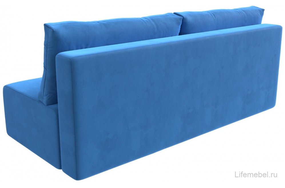 Диван Лондон голубой велюр
