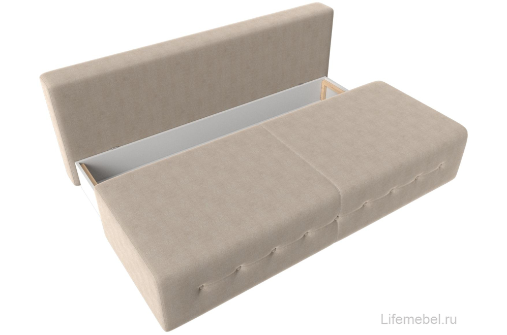 Диван Лондон рогожка бежевый