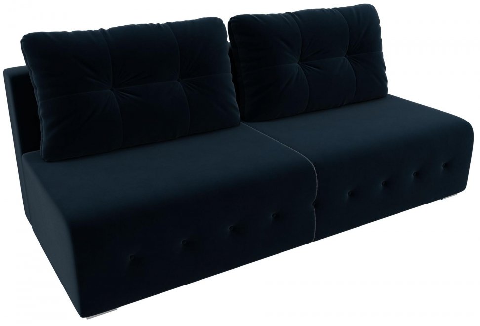Диван Лондон велюр синий