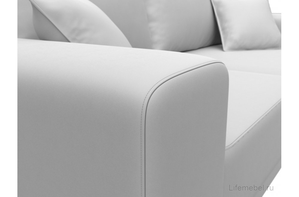 Диван Льюес экокожа белая