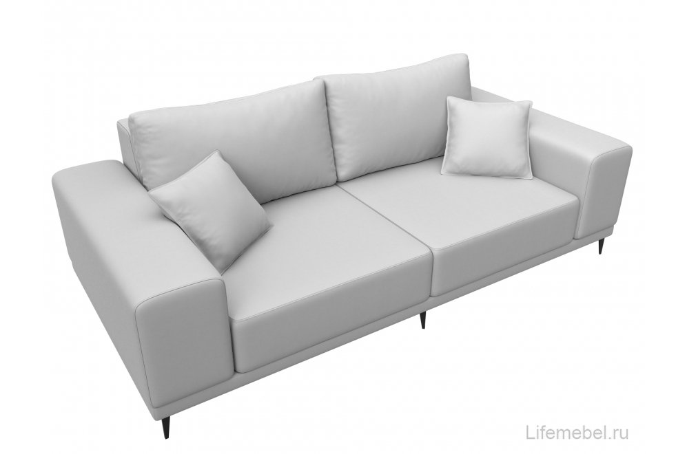 Диван Льюес экокожа белая