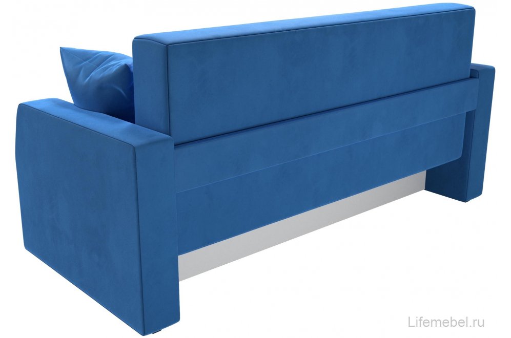 Диван Дельта-Арт велюр голубой
