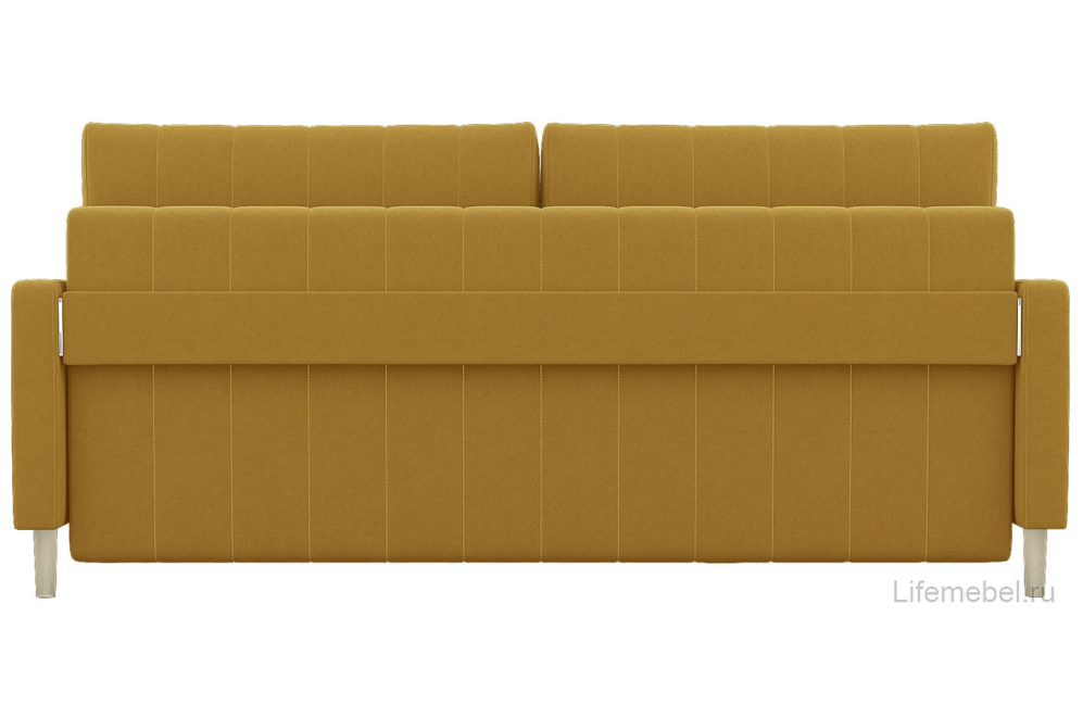 Диван Маркфул микровелюр желтый