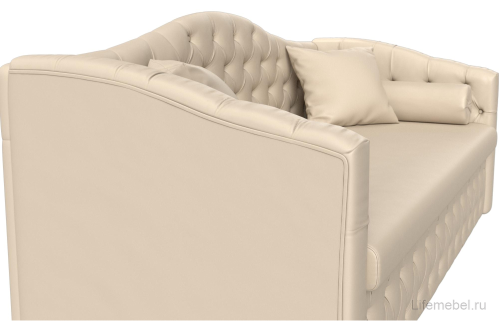 Диван Мечта бежевая экокожа