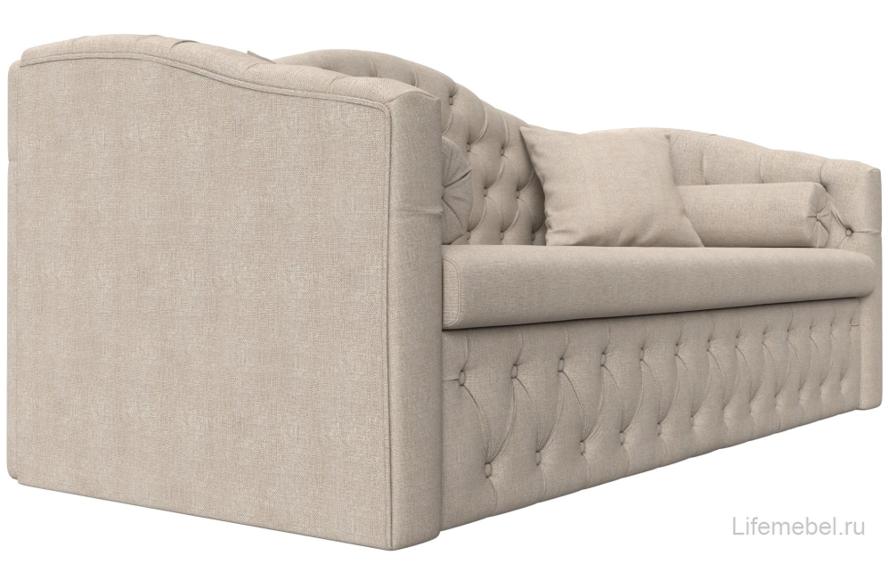 Диван Мечта бежевая рогожка