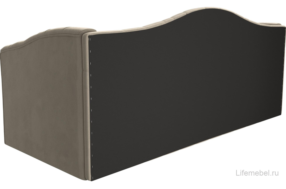 Диван Соната-Софт бежевый микровельвет