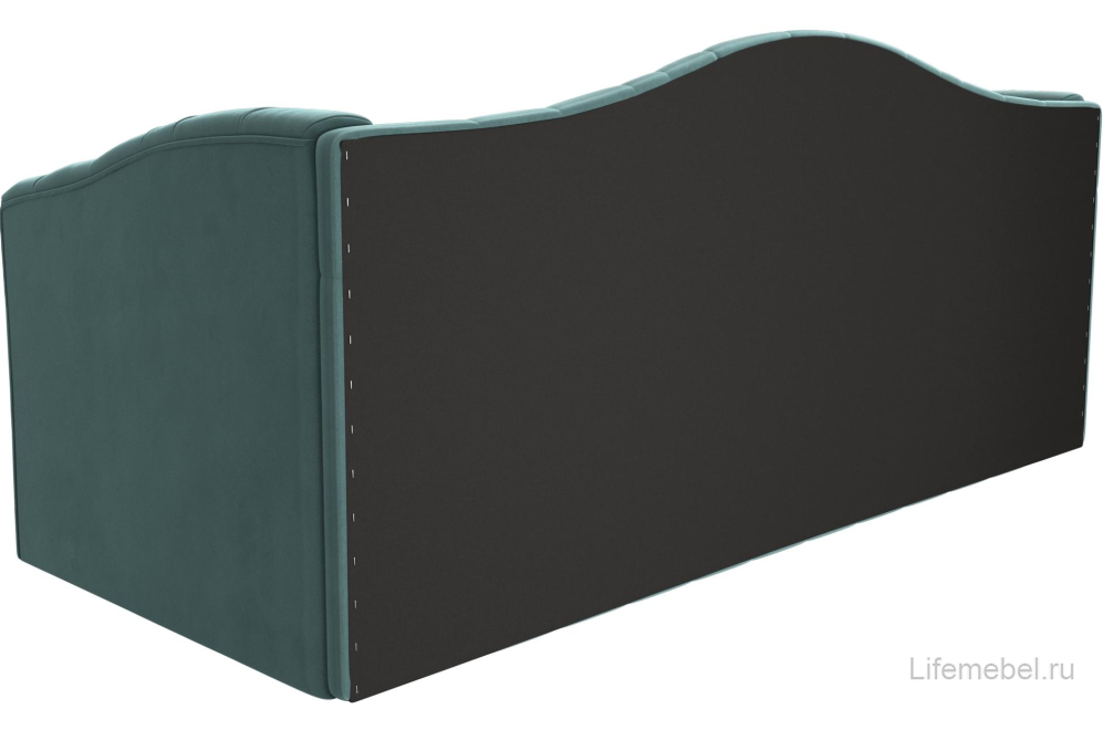 Диван Соната-Софт бирюзовый велюр