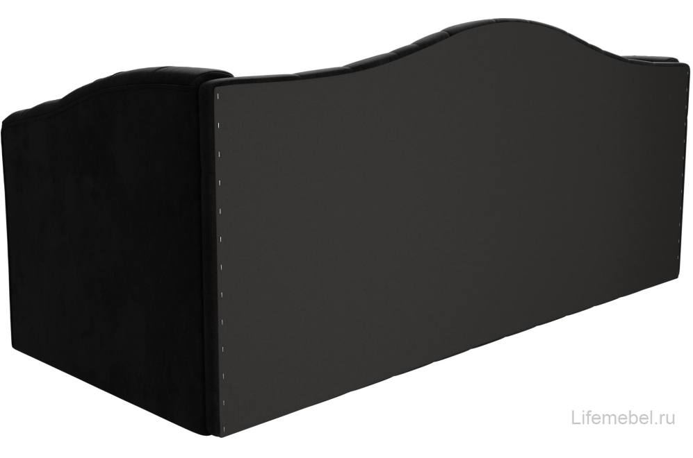 Диван Мечта черный велюр