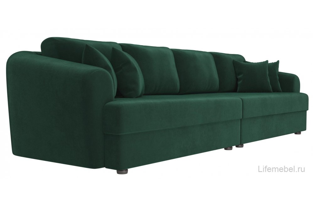 Диван Милтон велюр зеленый