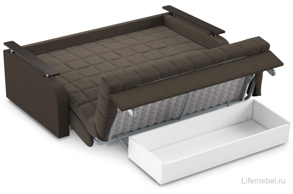 Диван Moon Family 044/Н30Сн+(2)65н 004571 велюр коричневый 74-3