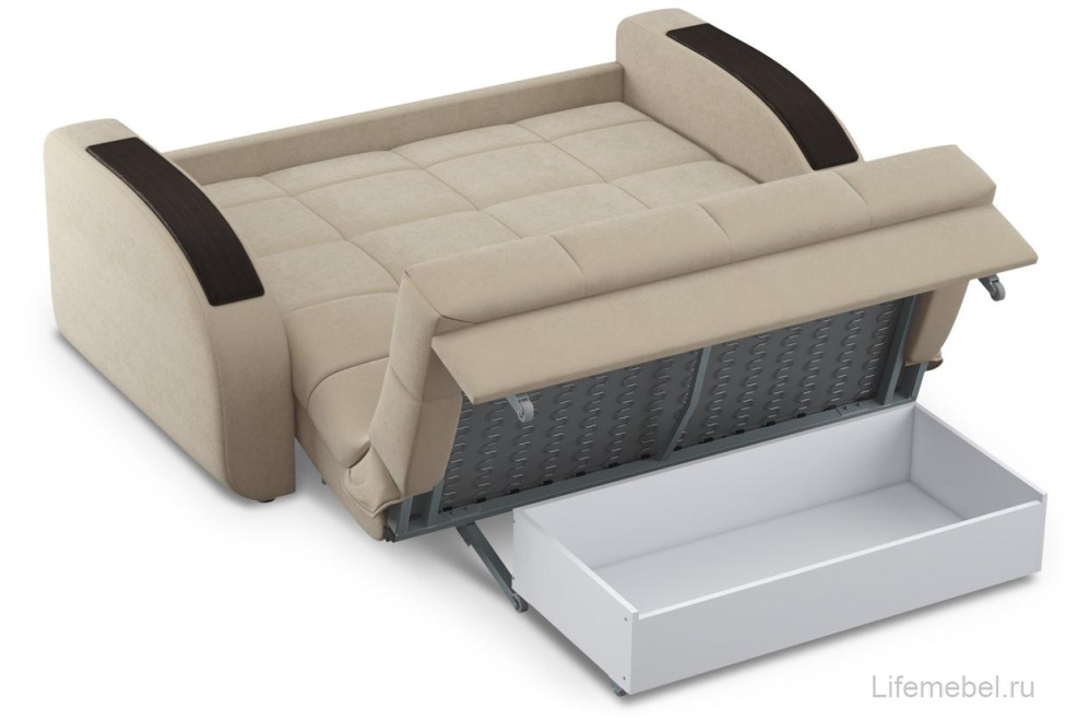 Диван Moon Family 109 Н30 Lux v1+(2)65 н 004777 140 велюр бежевый 74-70