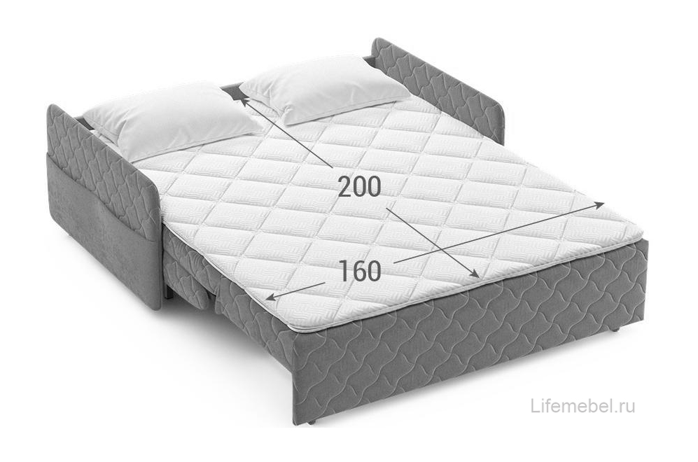 Диван Moon Family 119 / Н30С Lux v1+(2)65 v1 004888 велюр бежевый 74-1