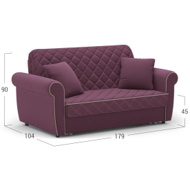 Диван Диван Moon Family 123 179 см с независимым пружинным блоком