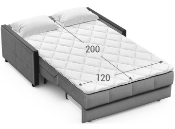 Диван Moon Family 125 / Н20 Lux v1+(2)65 н 004819