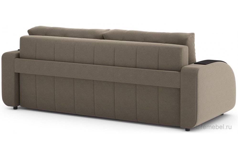 Диван Moon Family 109/Т32 Lux 003929 со спальным местом 160 велюр бежевый 74-94