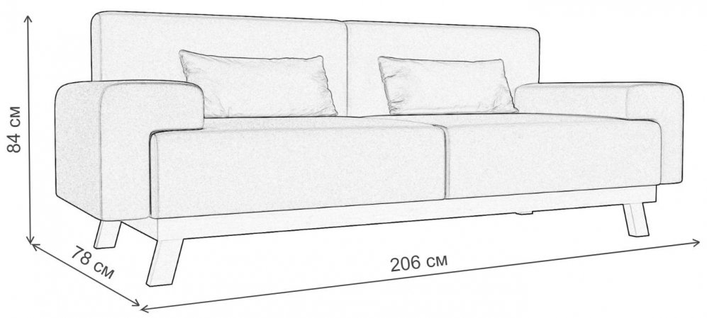 Диван Мюнхен бежевая экокожа