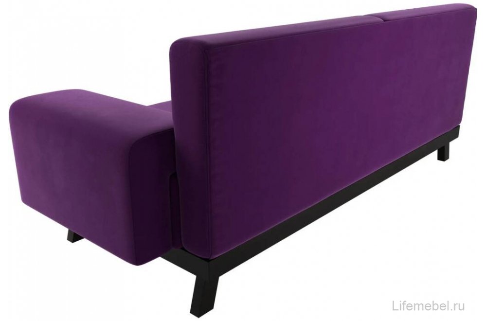 Диван Мюнхен фиолетовый микровельвет