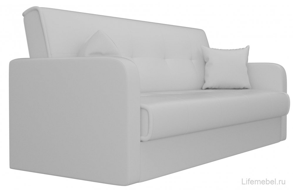 Диван Альта-Софт эко кожа белый